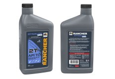 Масло 2-х тактное REZOIL Rancher "PLUS" + DYNALITE п/синт API ТС 0,946 л.